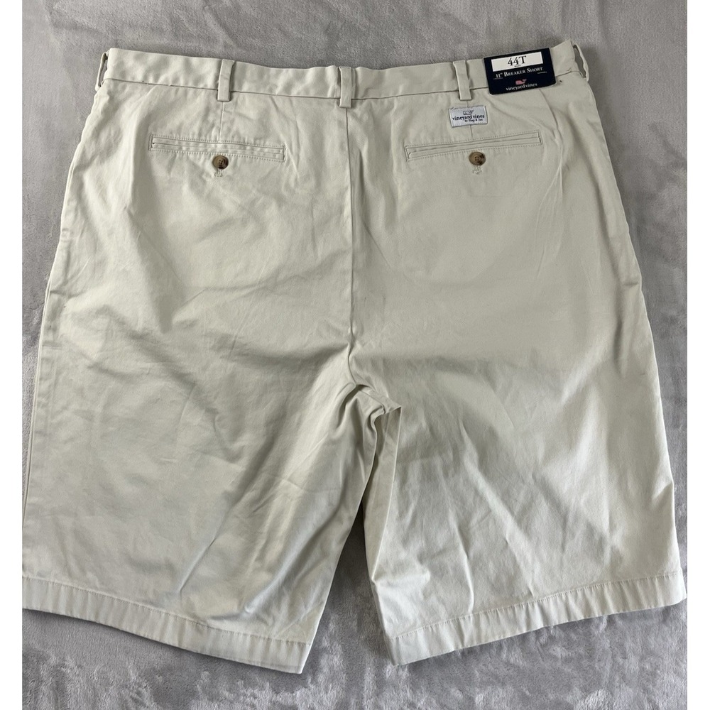 Vineyard Vines Breaker Shorts Men 44T Stone Bermuda Stretch Golf Preppy NWT - Picture 15 of 16